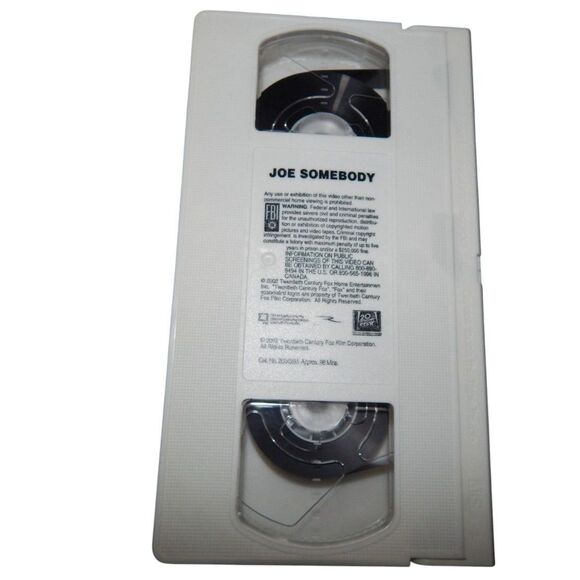 JOE SOMEBODY vintage VHS in original paper case Tim Allen Jim Belushi - Picture 3 of 7